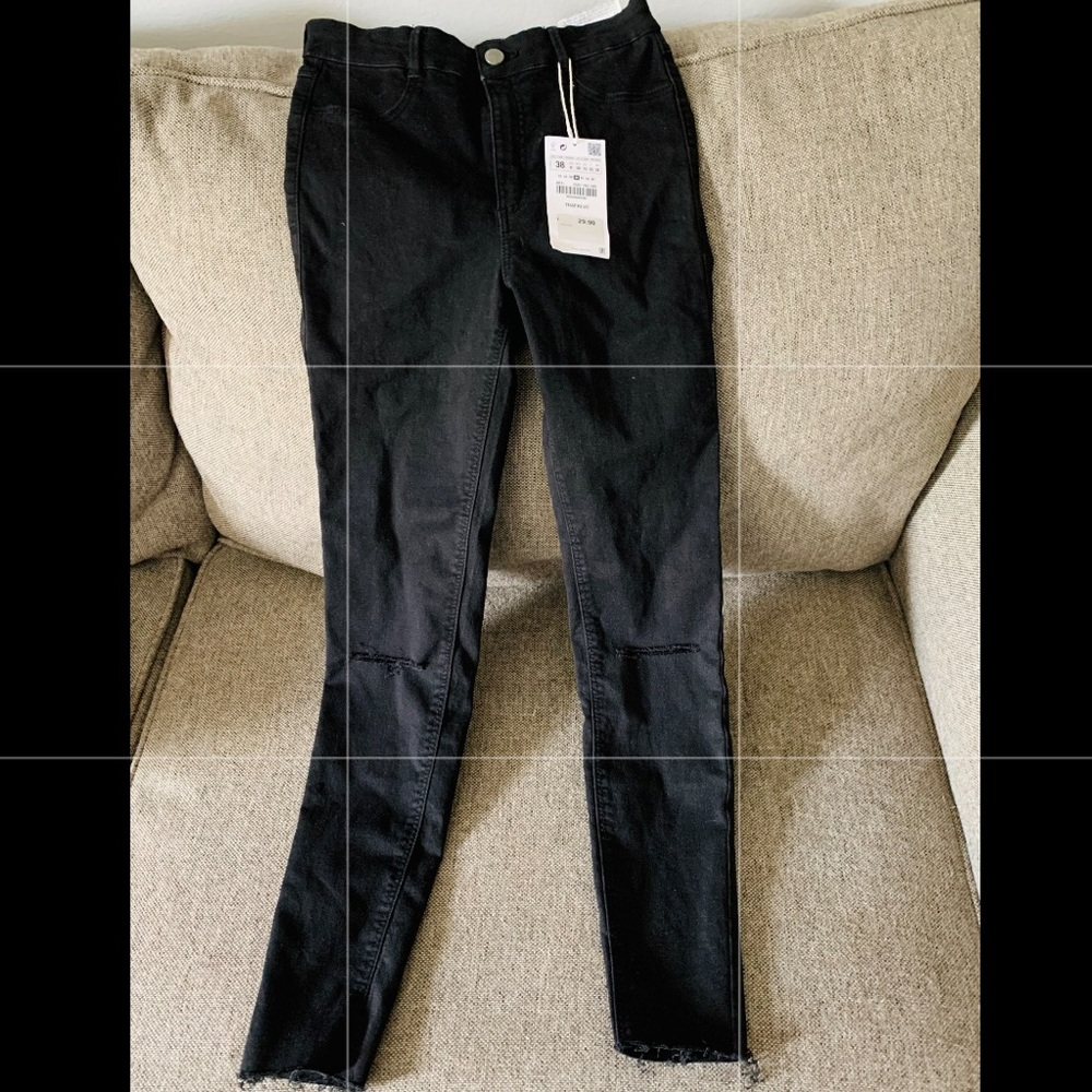 Zara Trafaluc Black Skinny Jeans